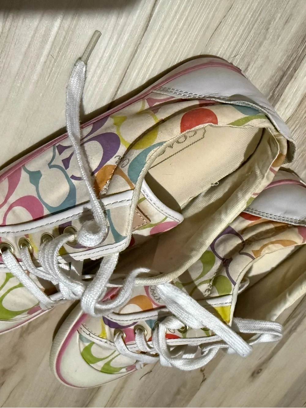Coach Multicolor Signature Logo Sneakers